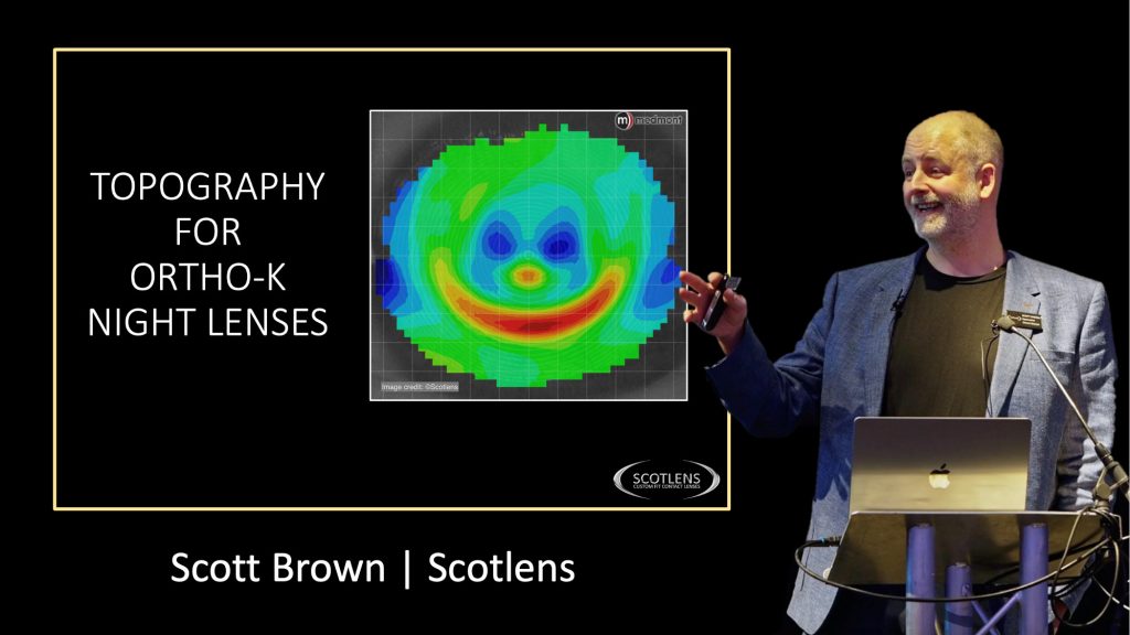 Scotlens - Scott Brown lecture - Introduction topoghraphy night lenses ortho-k copy